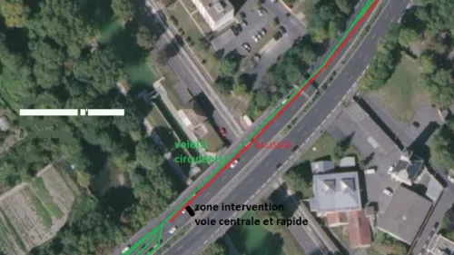 Circulation perturbée mardi et mercredi sur le pont de Champagne à...